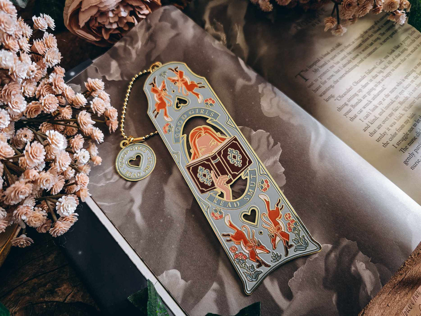 Good Girls Read Smut Blue Bookmark
