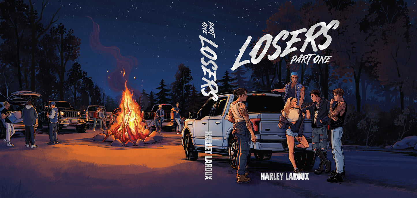 Harley Laroux Signed - Losers 1 and 2 and The Dare