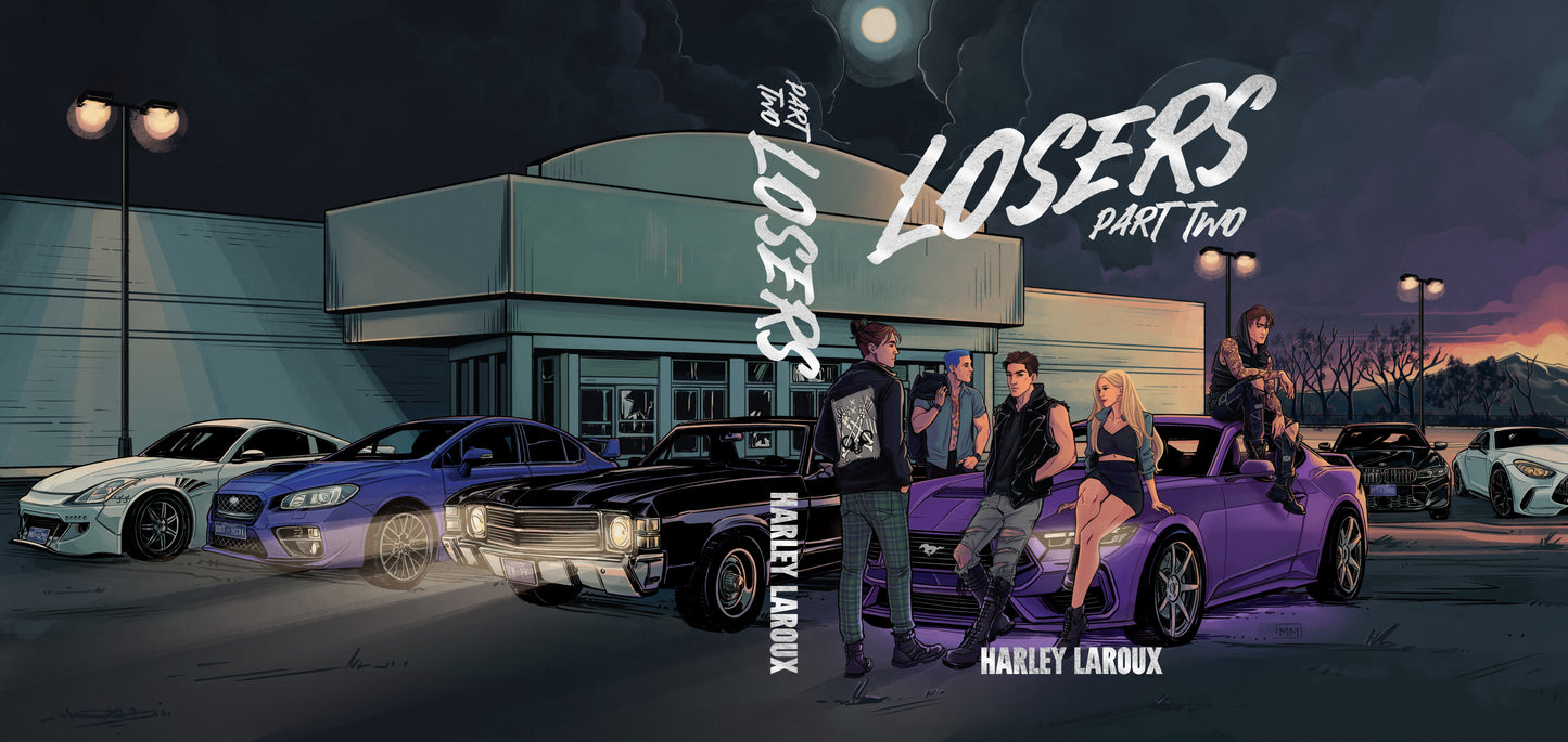 Harley Laroux Signed - Losers 1 and 2 and The Dare