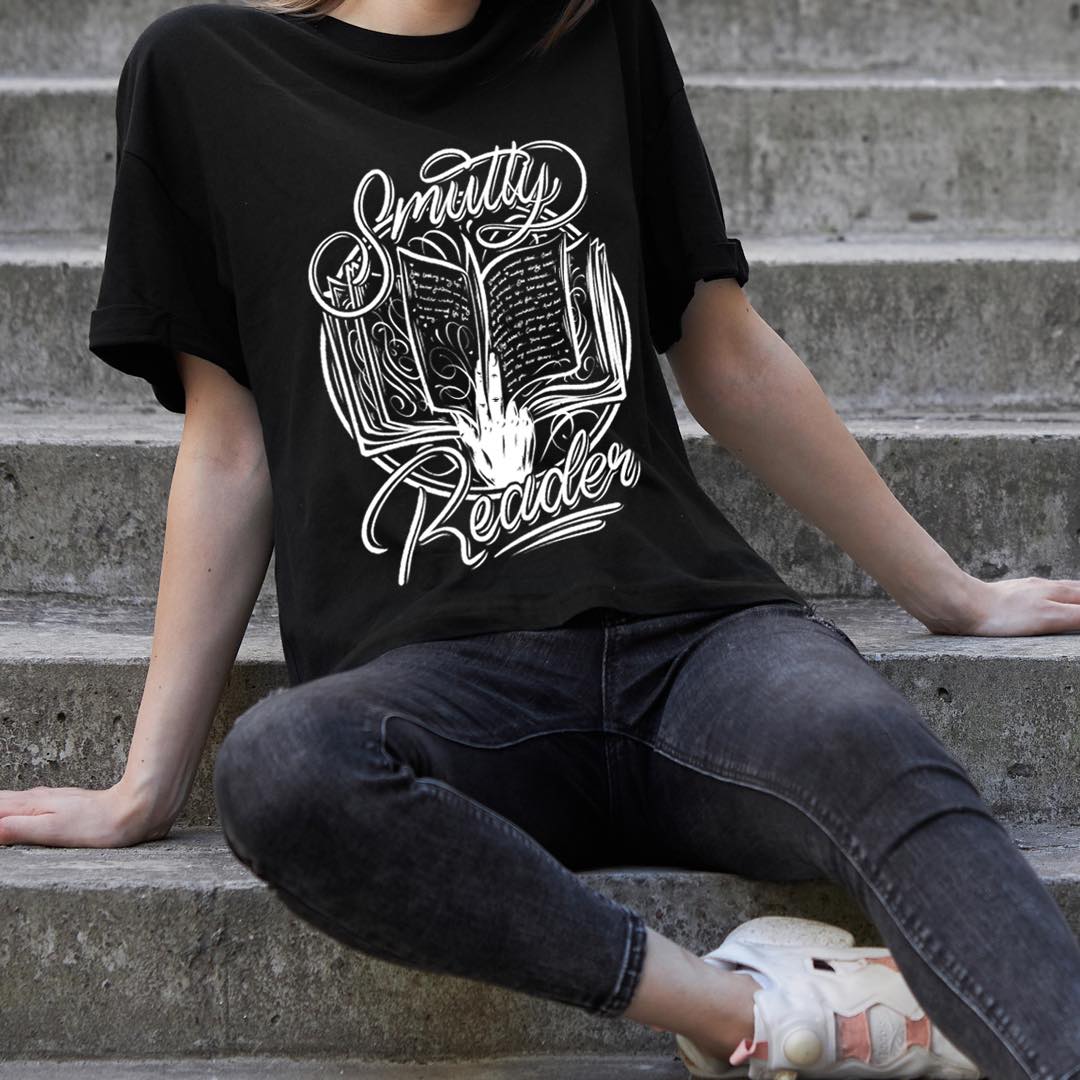 T-Shirt Smutty Reader Book