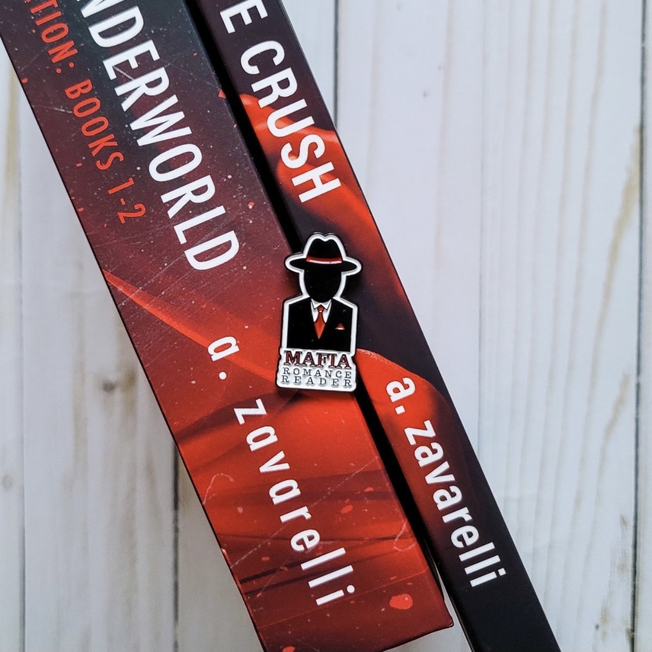 Enamel Pin - Mafia Romance Reader