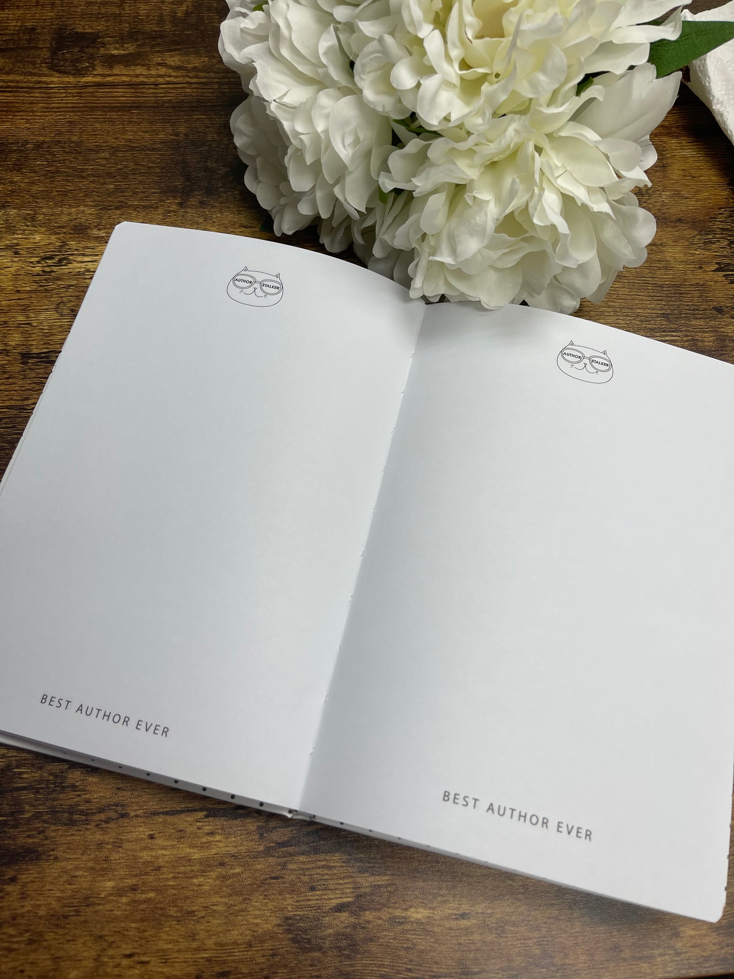 Author Stalker Autograph Book