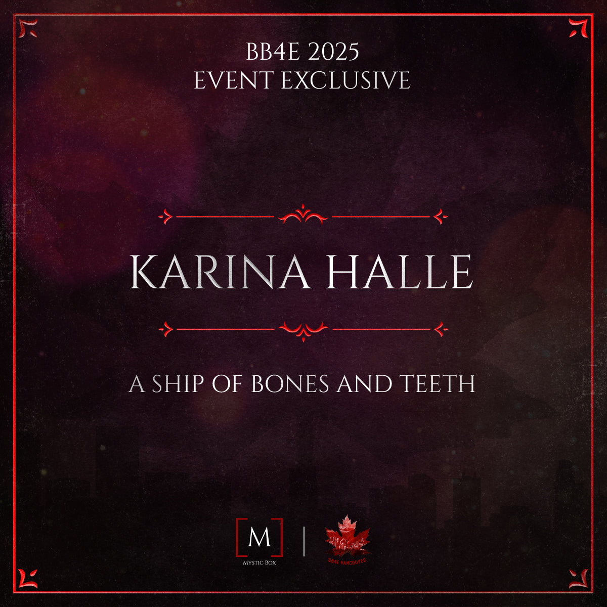 BB4E - Karina Halle -  A Ship of Bones and Teeth