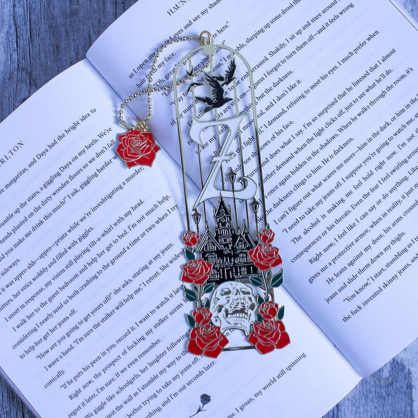 H.D. Carlton Cat and Mouse Z Bookmark