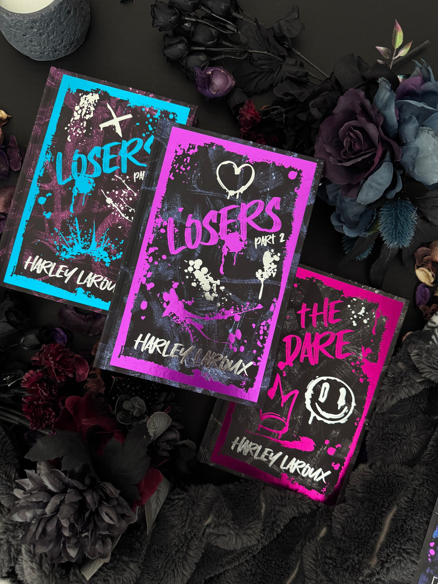 Harley Laroux Signed - Losers 1 and 2 and The Dare
