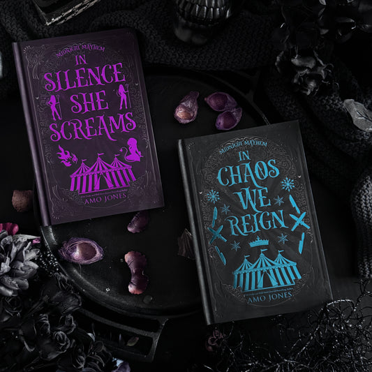 UnSigned - Amo Jones Add onbox - In Silence She Screams & In Chaos We Reign