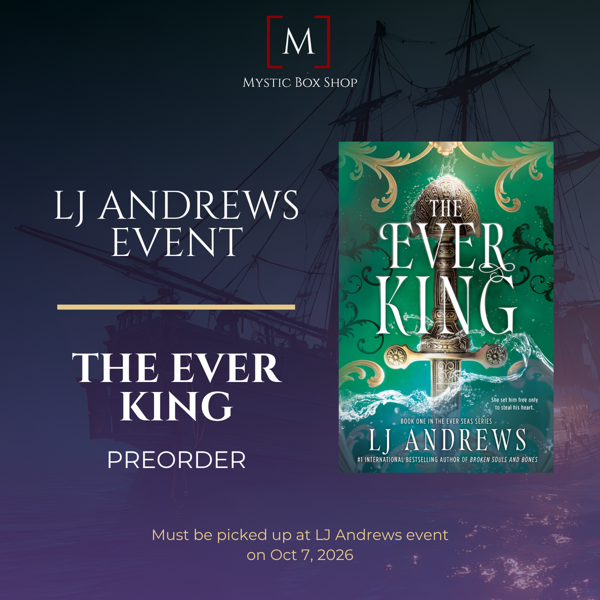 LJ Andrews Event - The Ever King Preorder
